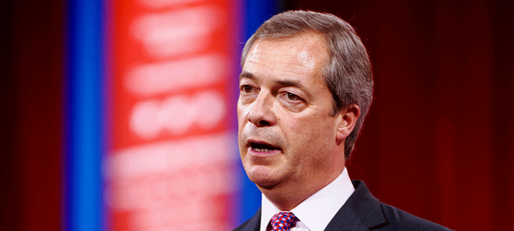 Speaker Nigel Farage featured image news article