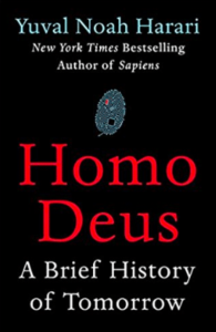 book cover - Yuval Noah Harari - Homo Deus- A Brief History of Tomorrow