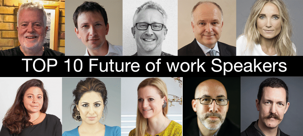 Top 10 future of work keynote speakers