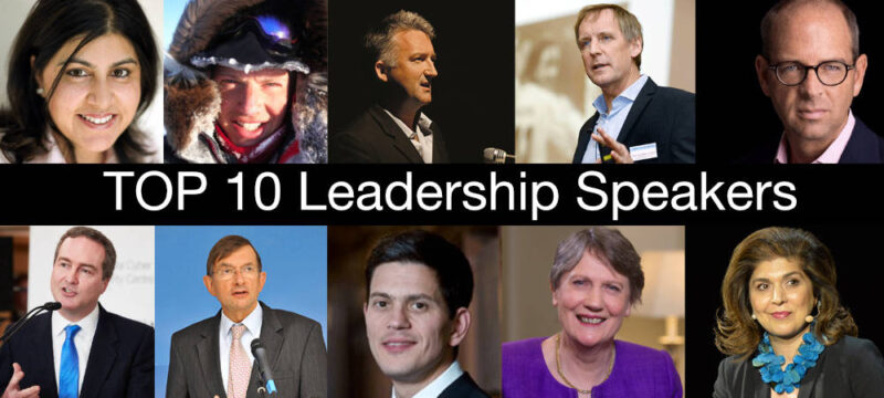Top 10 leadership keynote speakers