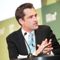 Keynote speaker Max Foster