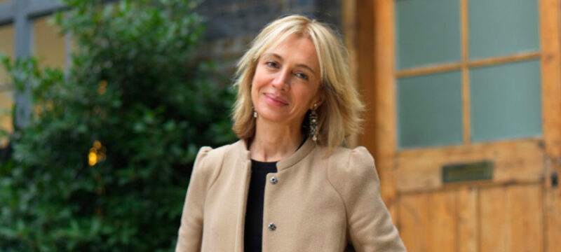 Keynote speaker Sahar Hashemi speaking