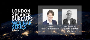 Webinar cover with speakers