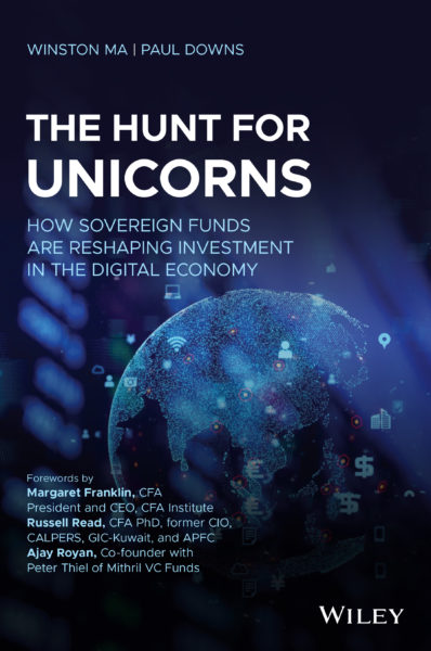 Hunt For Unicorns Winston Ma's Book cover