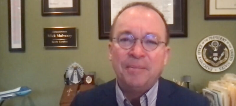 Mick Mulvaney Video Interview