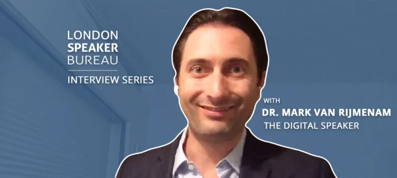 Dr. Mark van Rijmenam in Interview
