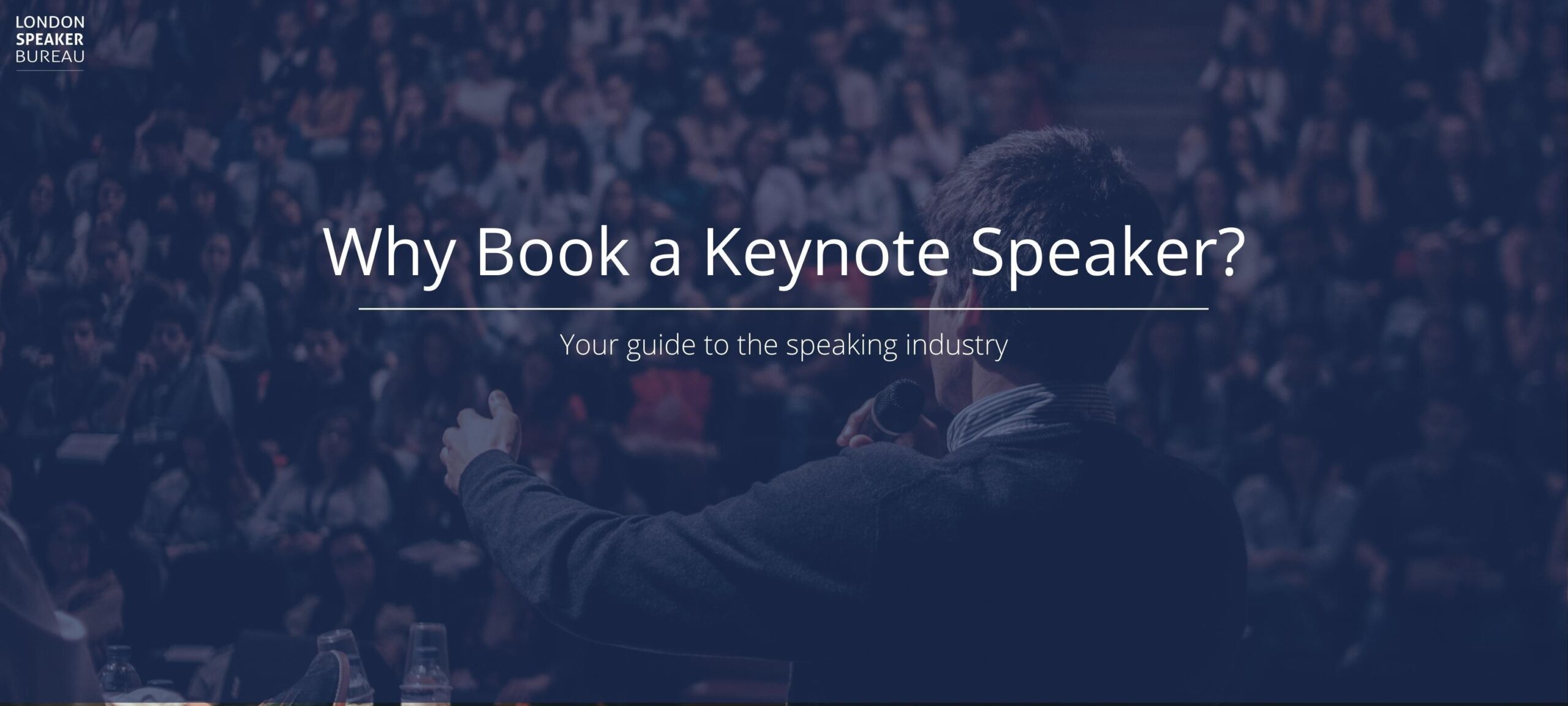 Blog cover: Why book a keynote speaker in 2023