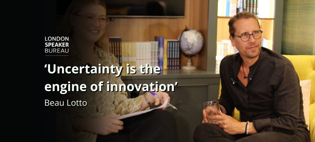 Beau Lotto Interview: Renowned Neuroscientist, x3 TED speaker